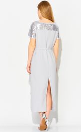 Платье LAIKONY L-114 светло-серый