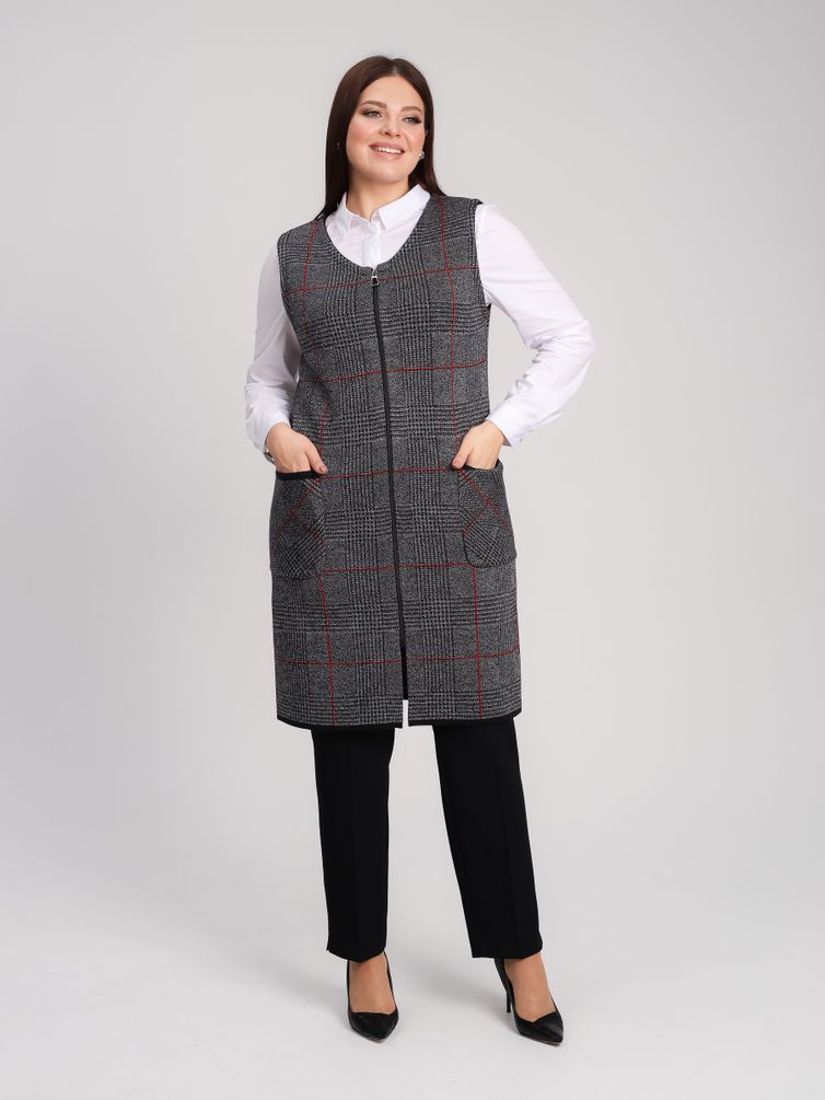 Джемперы, кардиганы, жакеты BONADI арт. 1926 серый