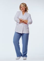 Костюм OVERYOU арт. 246/1 белый с голубым