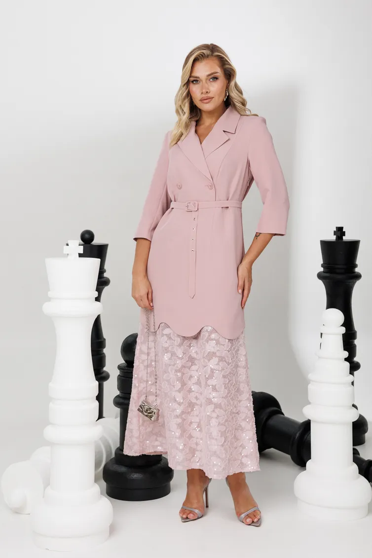 Dress Mubliz #363 rozovyj