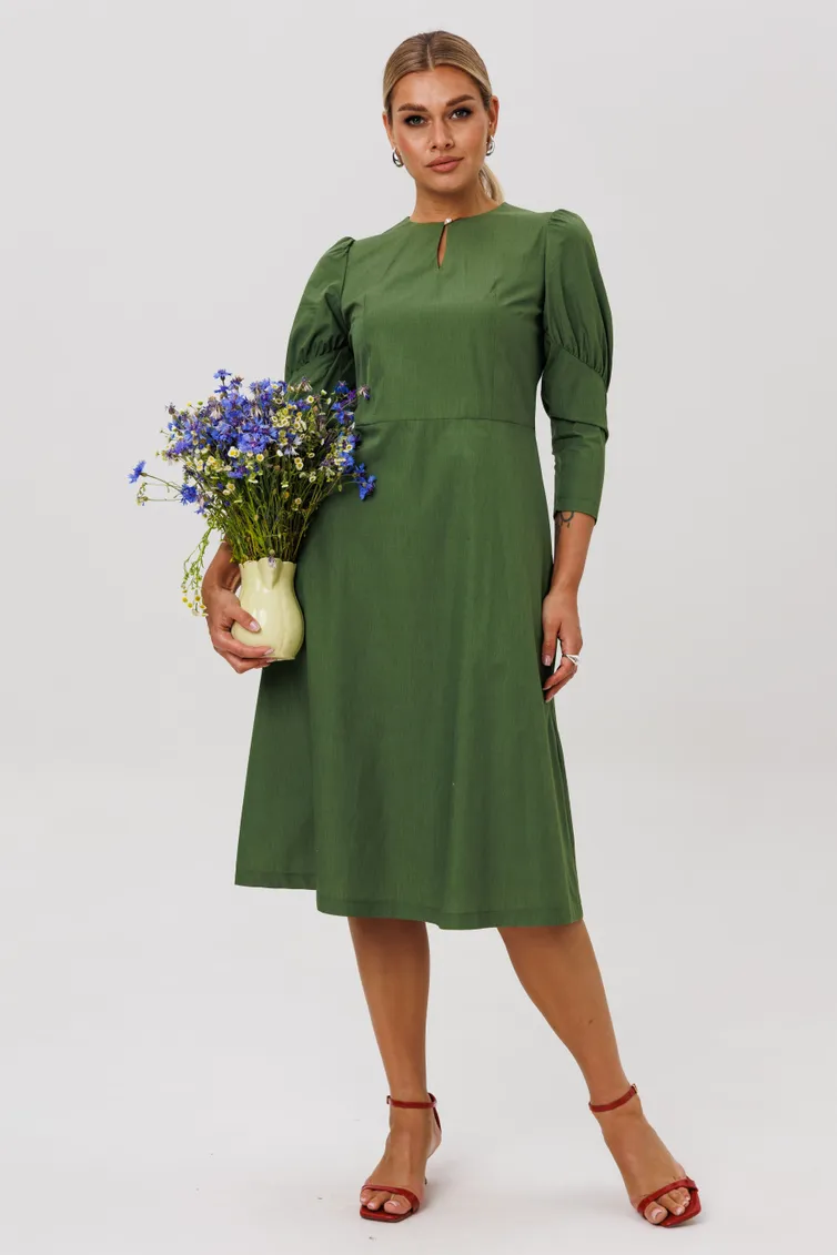 Sukienka Anelli Laurel #1647 Dartmutskij zelenyj