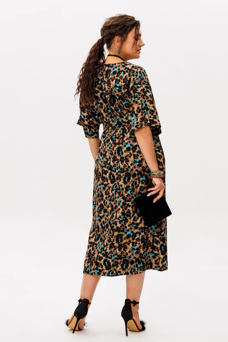 Dress Anelli Laurel #1391.1 biryuza i bronza