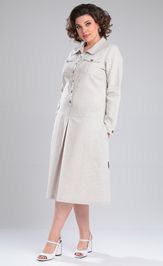 Dress Celentano 5017.2 len bezh