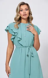 Платье BAZALINI 5042 фисташка