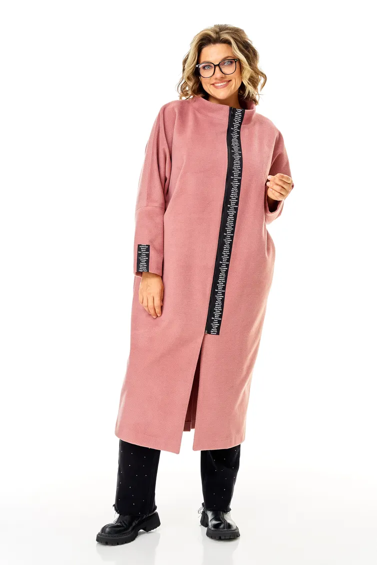 Płaszcz Michel Chic #361/ 1 pepel rozy