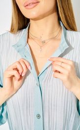 Платье LAIKONY L-644 голубой