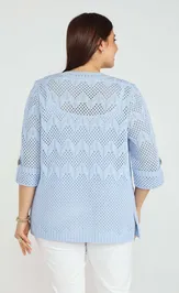 Sweter BONADI 2187 goluboj