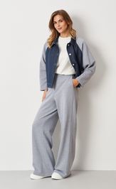 Жакет Panda 122130 сине-серый