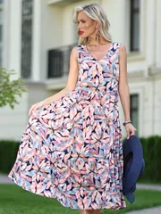 Dress DS Trend #YuS-1070 (Vozmutitelno krasivo, yarkaya nyu)
