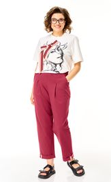 Костюм Michel Chic 1458 марсала, белый