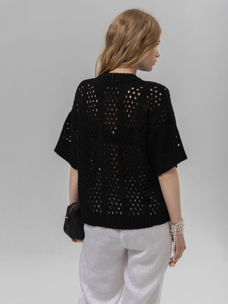 Джемпер Romgil арт. РВ0397-АК4 черный