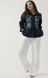 Suit Ma Cherie 3123 temno-sinij+belyj