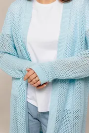 Sweter Romgil #TZ734X bledno-goluboj