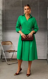 Dress Anastasia 1229.3 zelenyj