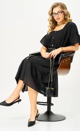 Платье Ava fashion М-189 черный