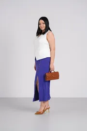 Юбка FASHION CENTRE арт. Л-3947/Фиолетовый