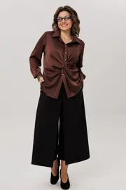 Bluzka Anelli Laurel #1791 ajs brauni