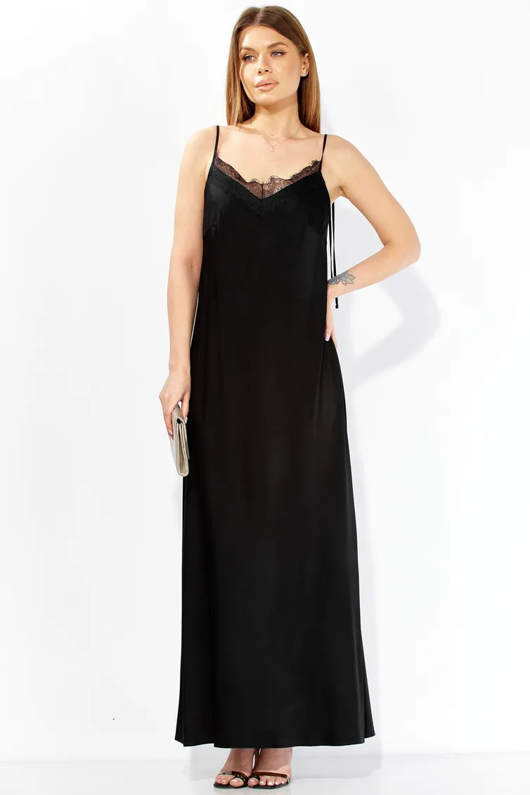 Dress LAIKONY #L-504-2 chernyj