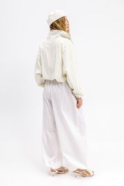 Trousers Pirs #6782 belyj
