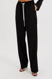 Trousers V&N fashion #1180_chernyj