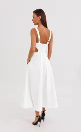 Sukienka V&N fashion 1167 belyj