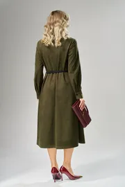 Sukienka Ava fashion #M-239 xaki