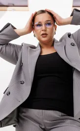 Костюм Ava fashion М-170 серый