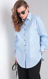 Koszula Sale 8216 Goluboj CARMELA