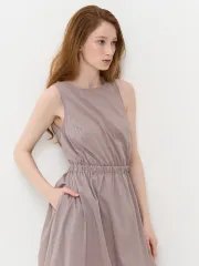 Dress Newvay #7221-30042 sero-bezh