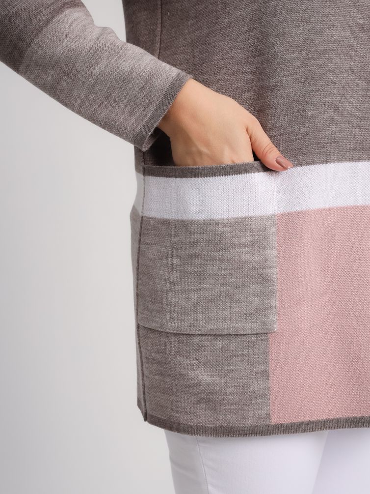 Кардиган BONADI арт. 1933 пудра-капучино