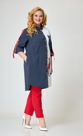 Zestaw SandyNA 13591 sine-krasnyj