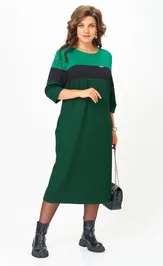 Платье Michel Chic 2188 зеленый, черный