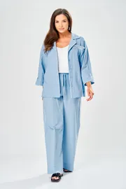 Suit Ava fashion #M-219 goluboj