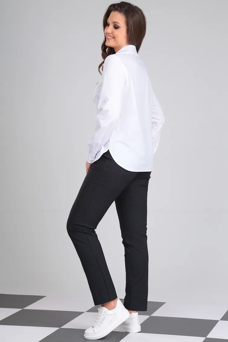 Bluzka LeNata #12916 belyj