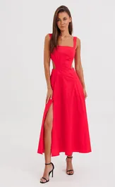 Sukienka V&N fashion 1167_krasnyj