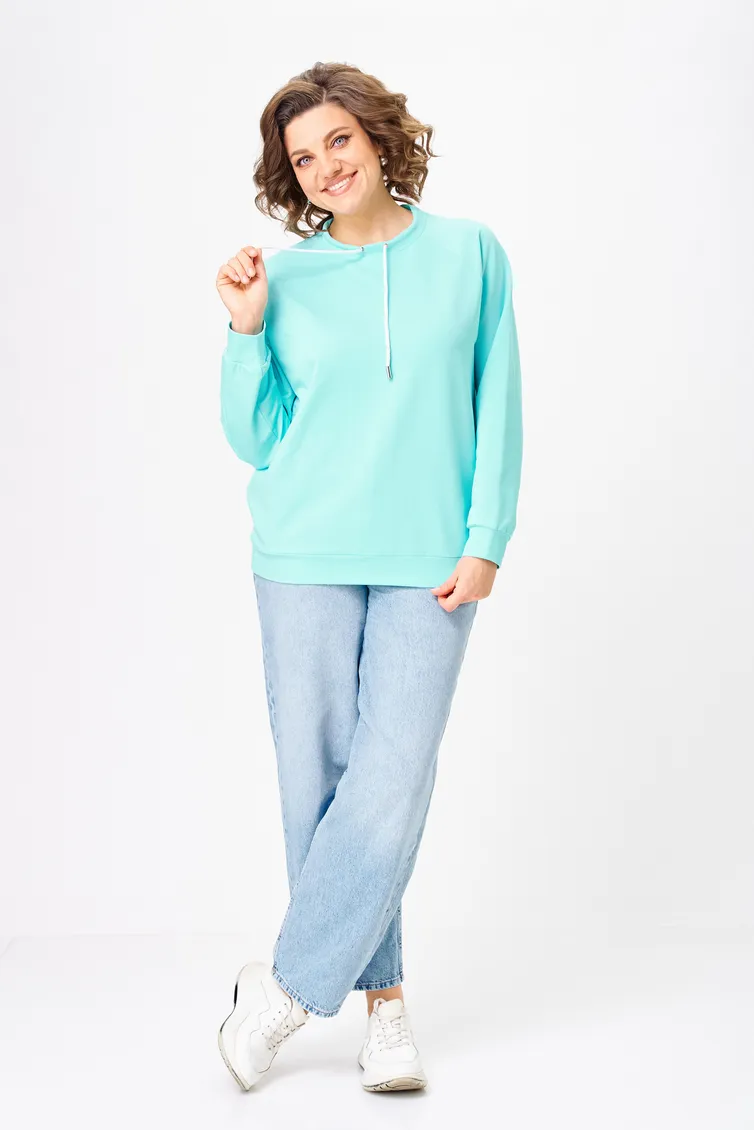 Джемпер Rumoda арт. 2270 бирюзовый