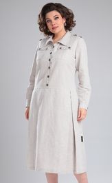 Dress Celentano 5015.2 len bezh