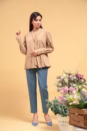 Bluzka SandyNA #130414 bezhevyj