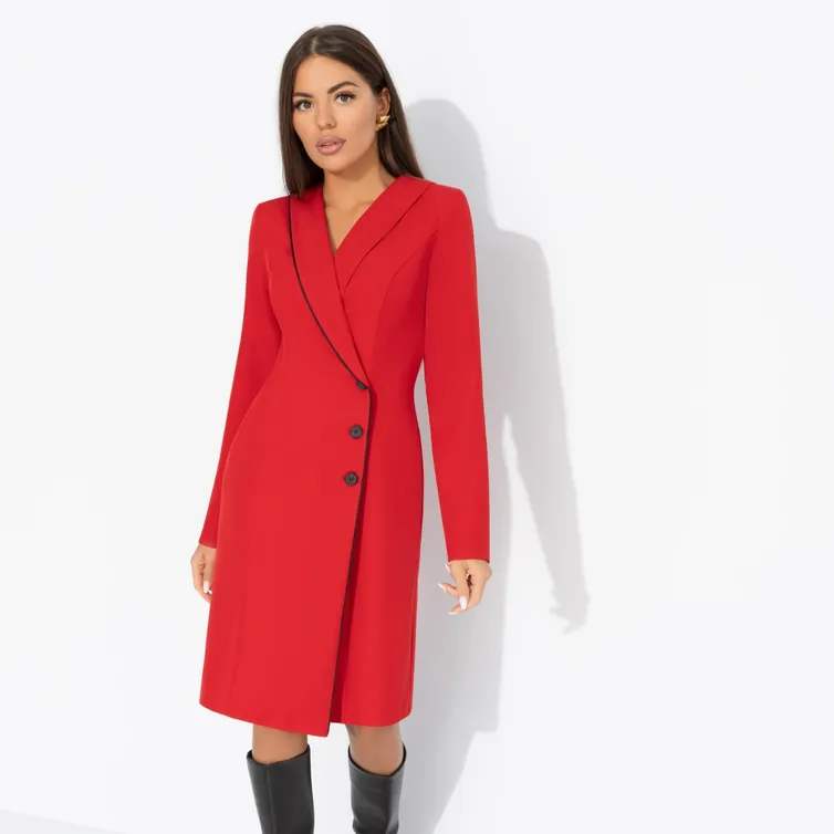 Sukienka CHARUTTI #Sudbonosnoe reshenie (red)
