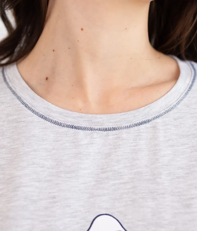 Пижама Купалинка арт. 39903G 158,164 К.меланж,клетка