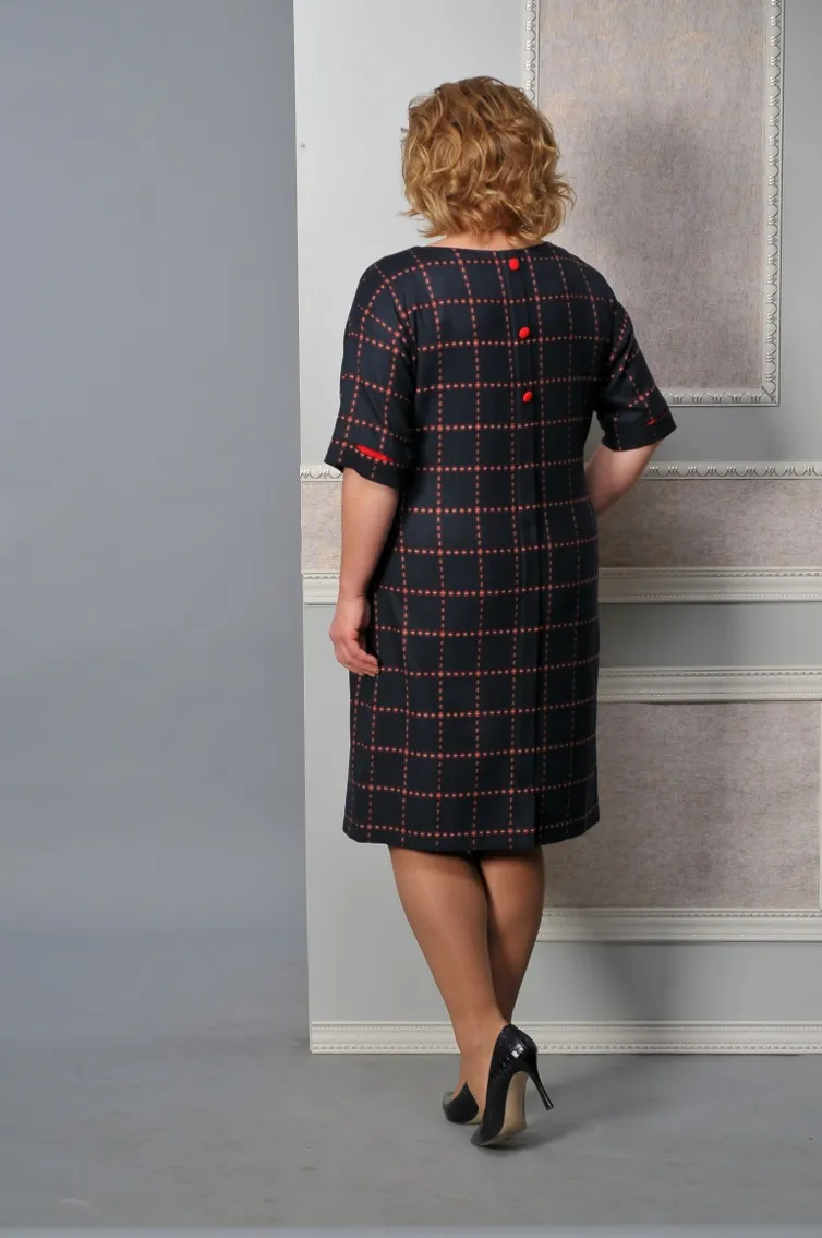 Платье Lady Style Classic арт. 926 син.кл