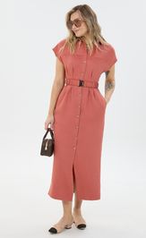 Sukienka LM M 0186 korall