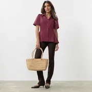 Bluzka CHARUTTI #Po zakonam serdca (marsala)
