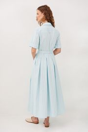 Платье Buter New арт. 3341 небесная полоска