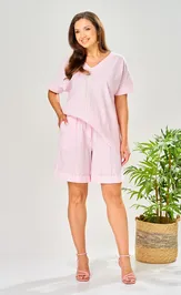 Костюм Ava fashion М-206 розовый