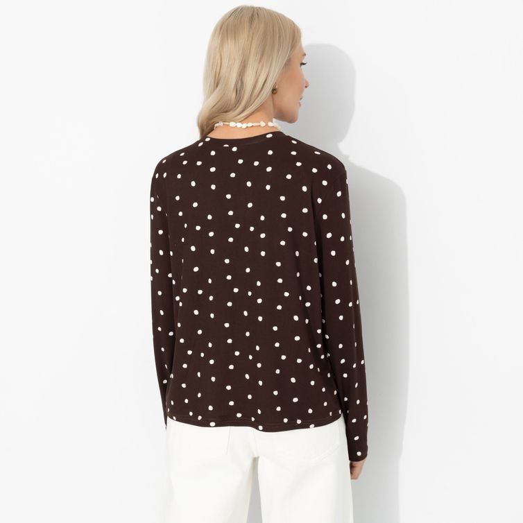 Лонгслив CHARUTTI арт. Личный стандарт (какао)