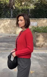 Żakiet BELANGE 2900 krasnyj