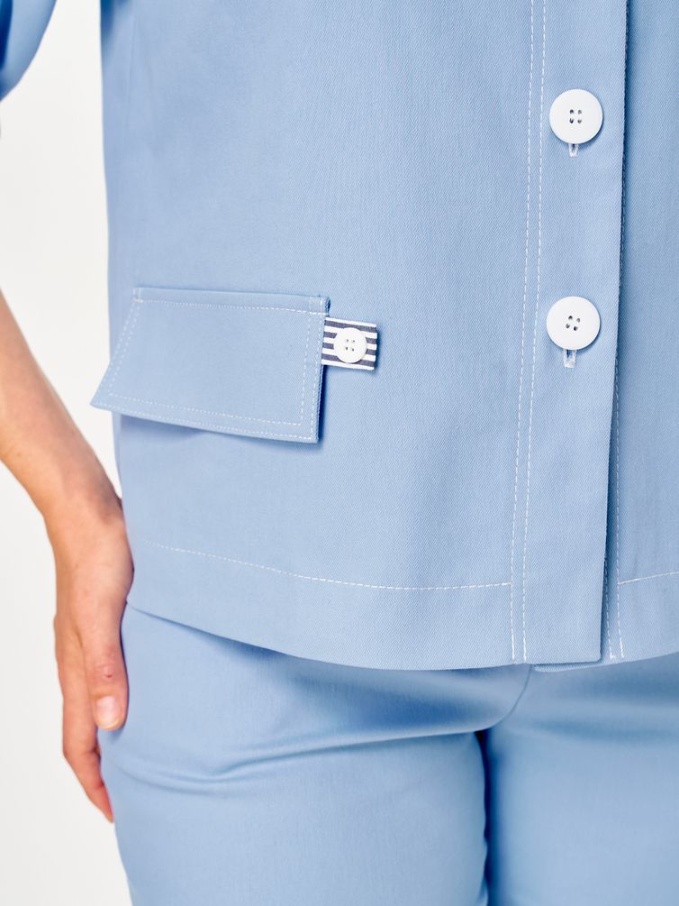 Костюм Vilena-fashion арт. 1159 голубой