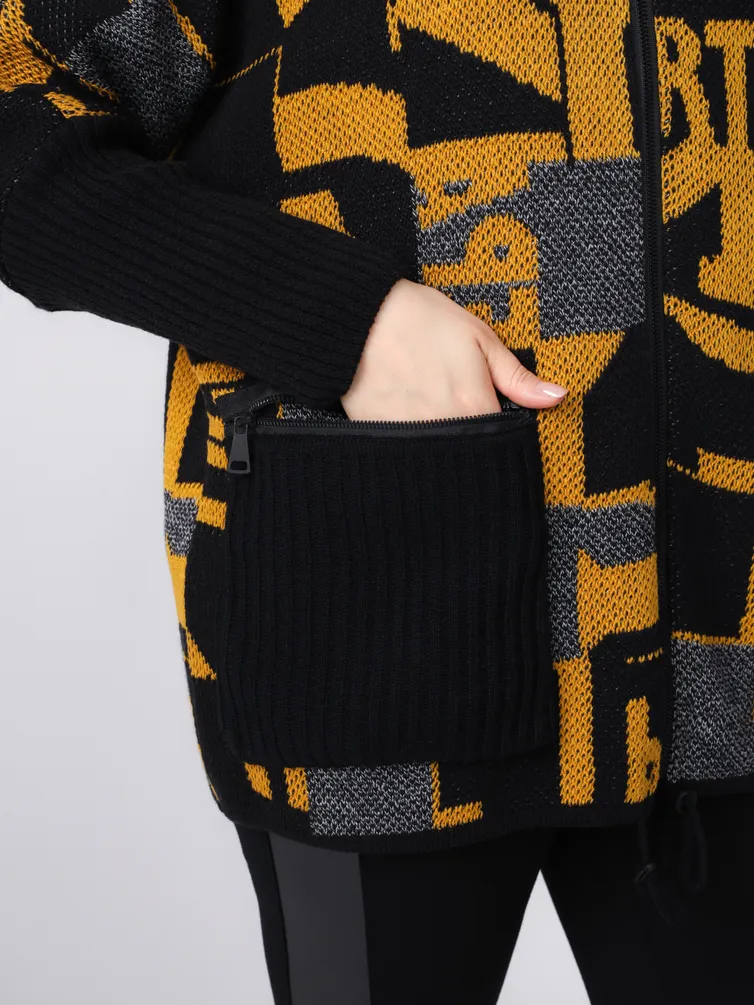 Sweter BONADI #1807 gorchica