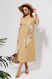Платье Galean Style арт. 963 песочный